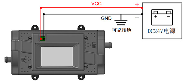 高负压调速微型真空泵V60-触控型接线
