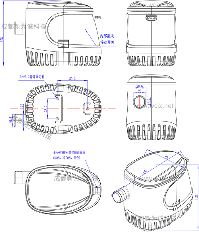 Զ΢ǱˮQZ650Fάͼ